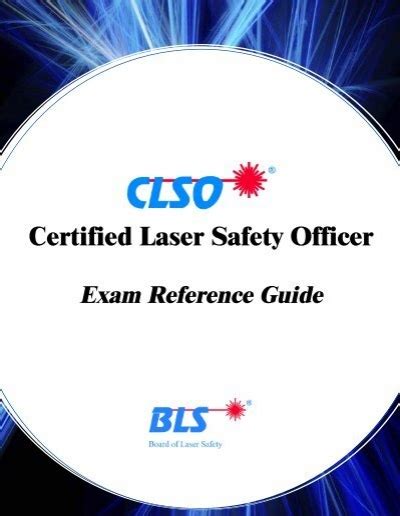 Laser Safety Officer Conclusion